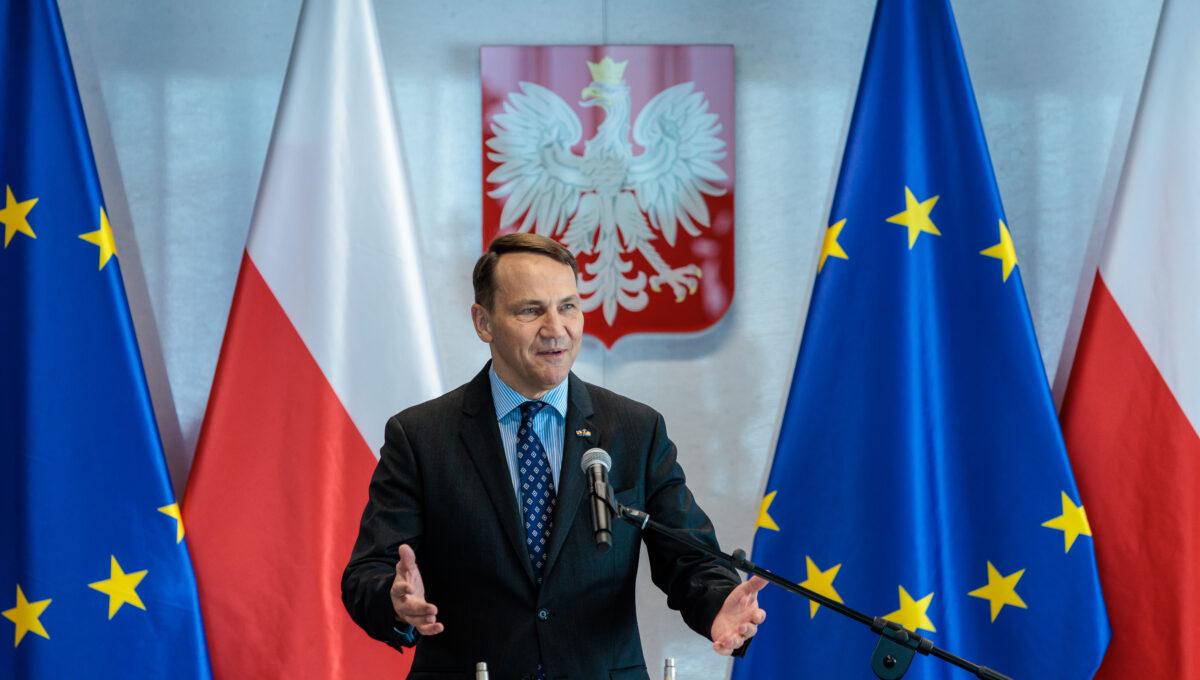 Minister spraw zagranicznych Radosław Sikorski