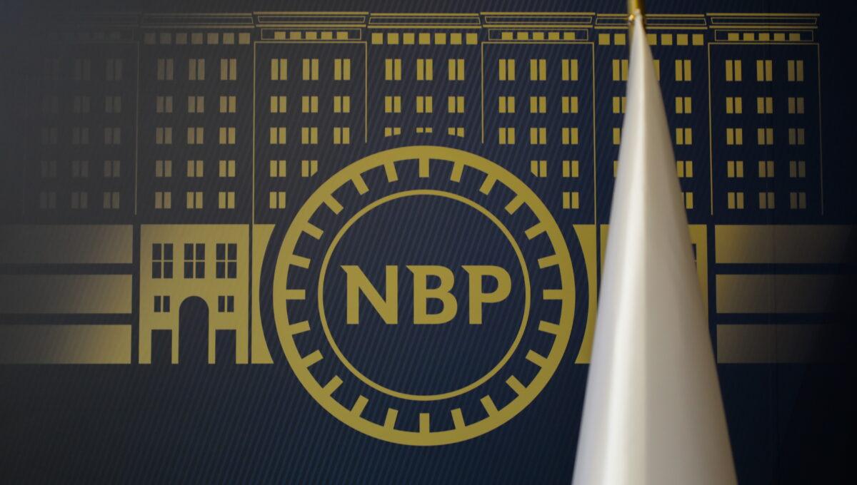 Na zdjęciu widać logo Narodowego Banku Polski.