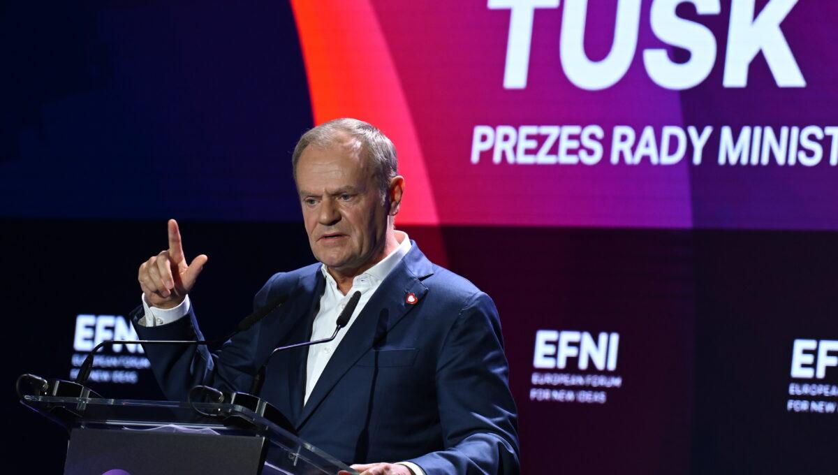 Premier Donald Tusk na Europejskim Forum Nowych Idei w Sopocie