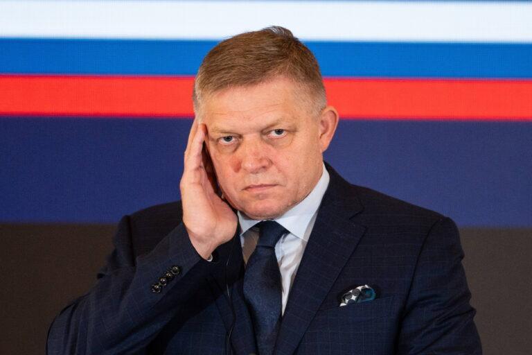 Robert Fico, premier Słowacji.