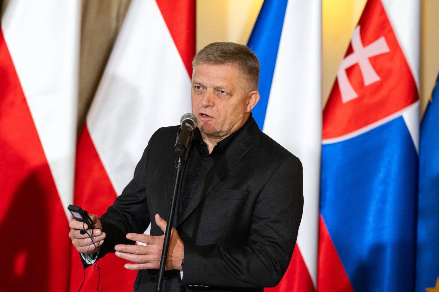Na zdjęciu Robert Fico