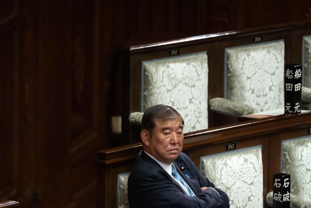 Premier Japonii Shigeru Ishiba