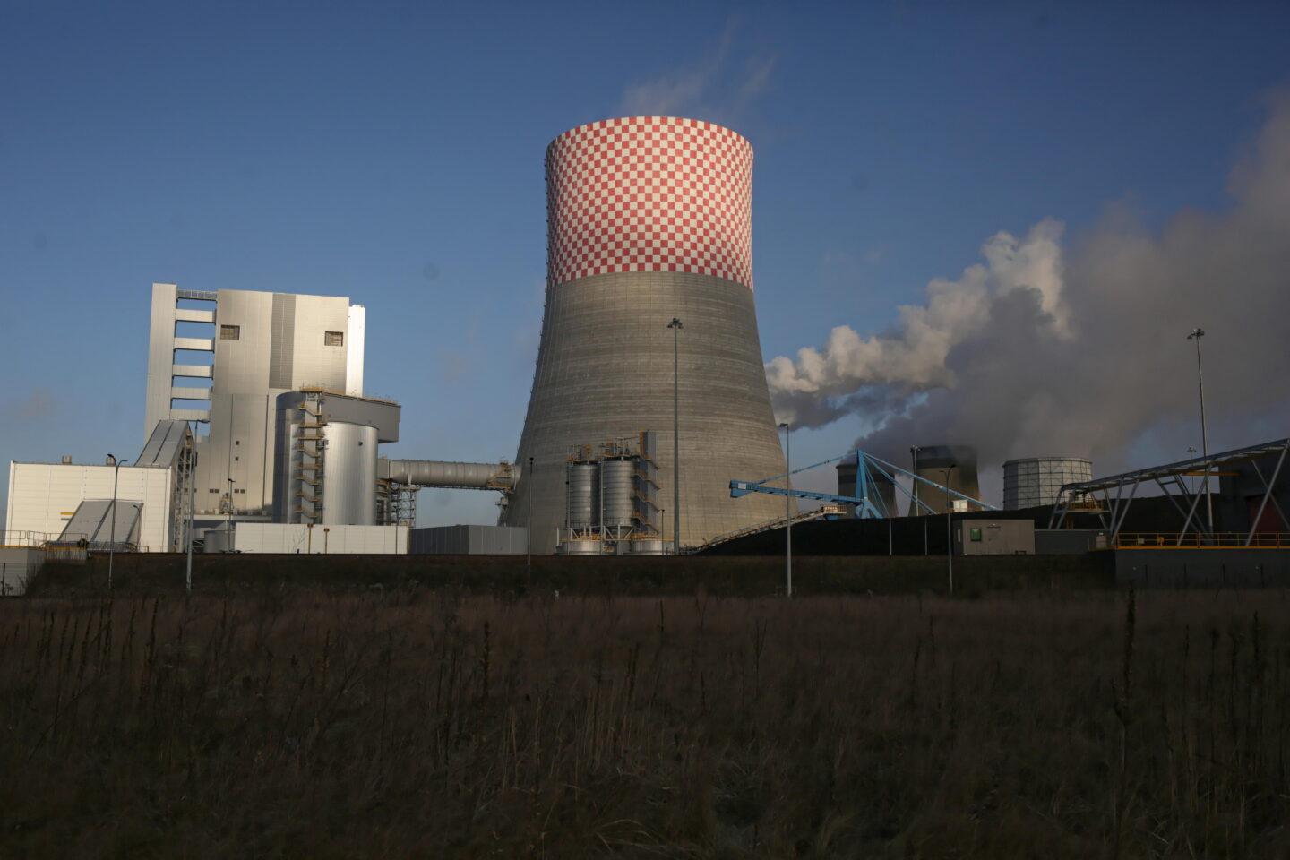 Na zdjęciu blok energetyczny w Jaworznie – Tauron