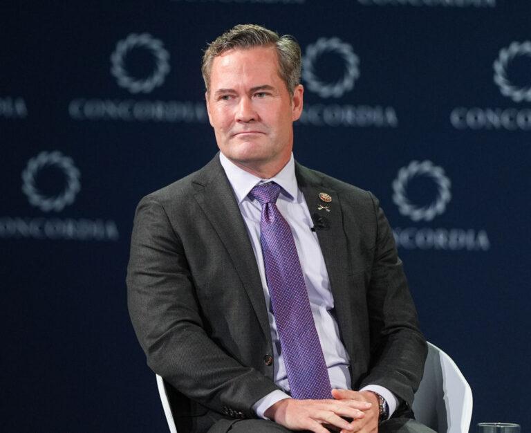 Na zdjęciu Mike Waltz