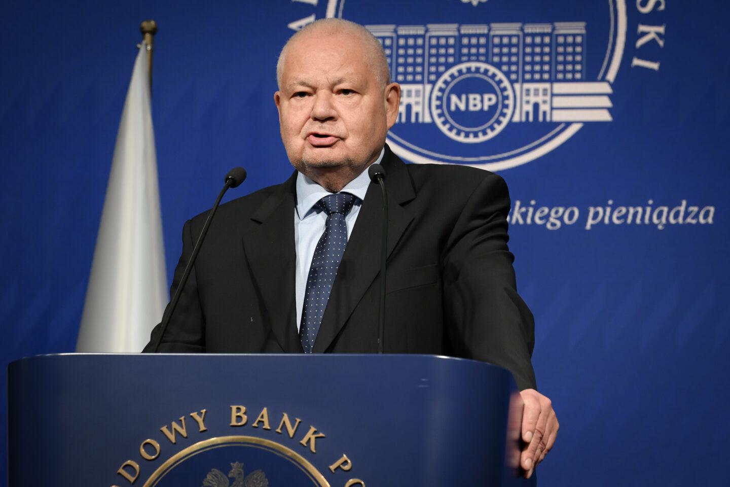 Na zdjęciu prezes NBP Adam Glapiński