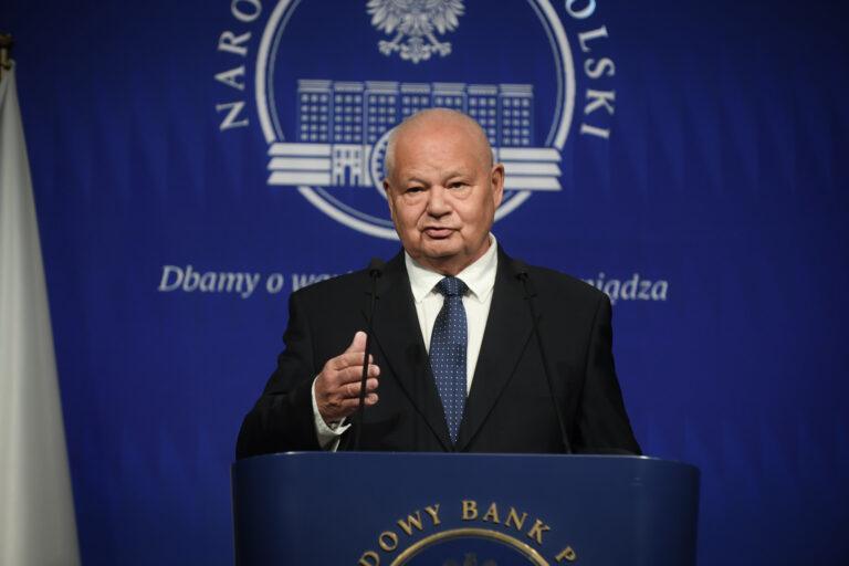Prezes NBP Adam Glapiński