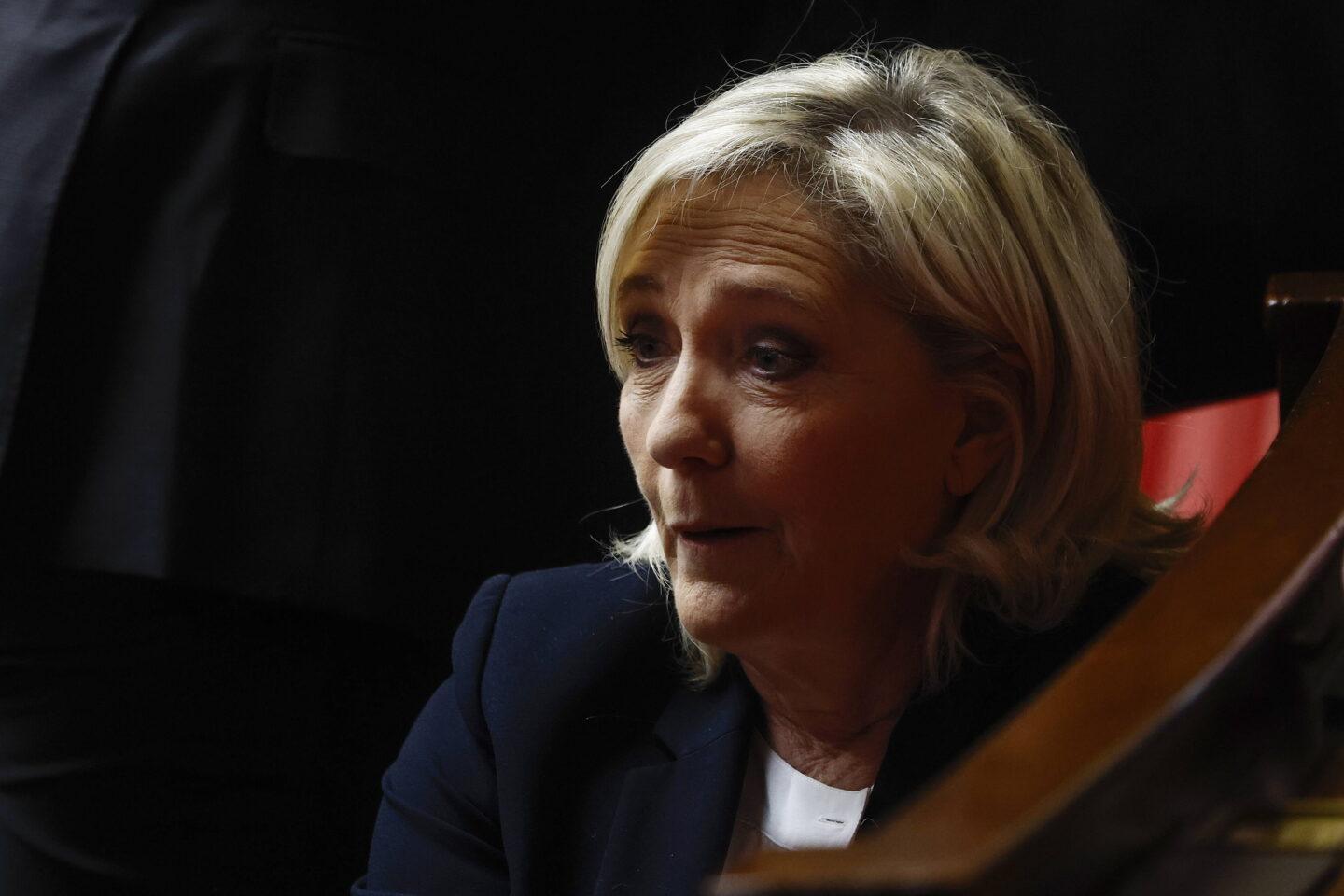 Na zdjęciu Marine Le Pen