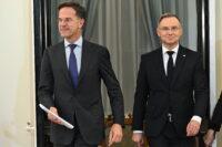 Andrzej Duda, Mark Rutte