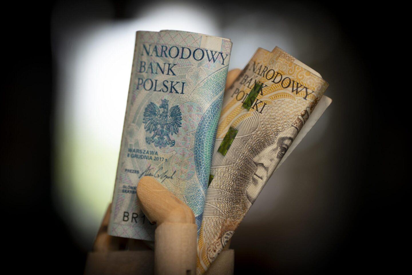 Zdjęcie przedstawiające bankoty