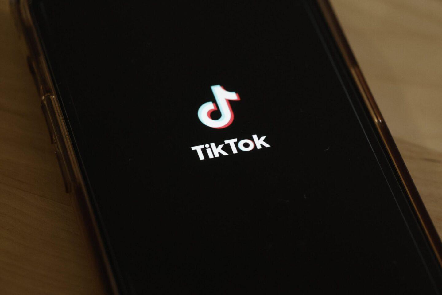 Na zdjęciu: logo TikToka