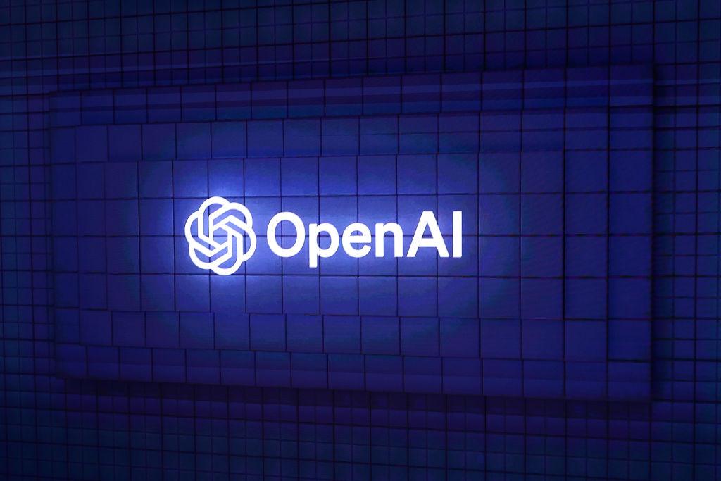 Na zdjęciu logo OpenAi