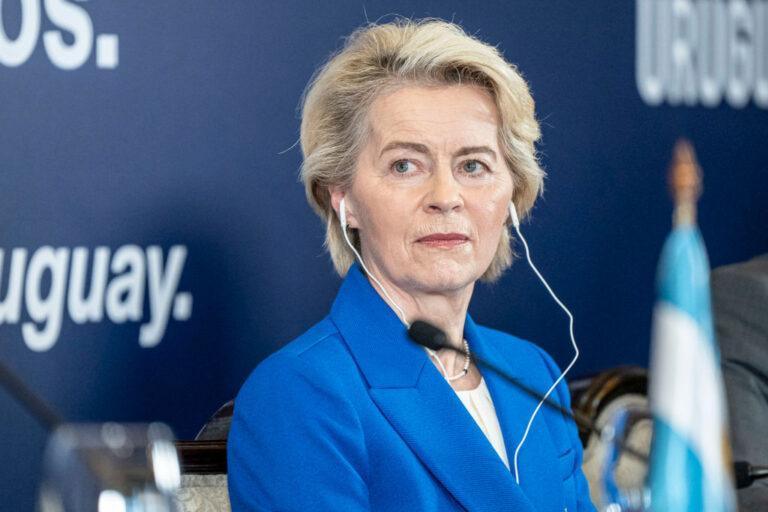 Na zdjęciu przewodnicząca Komisji Europejskiej Ursula von der Leyen