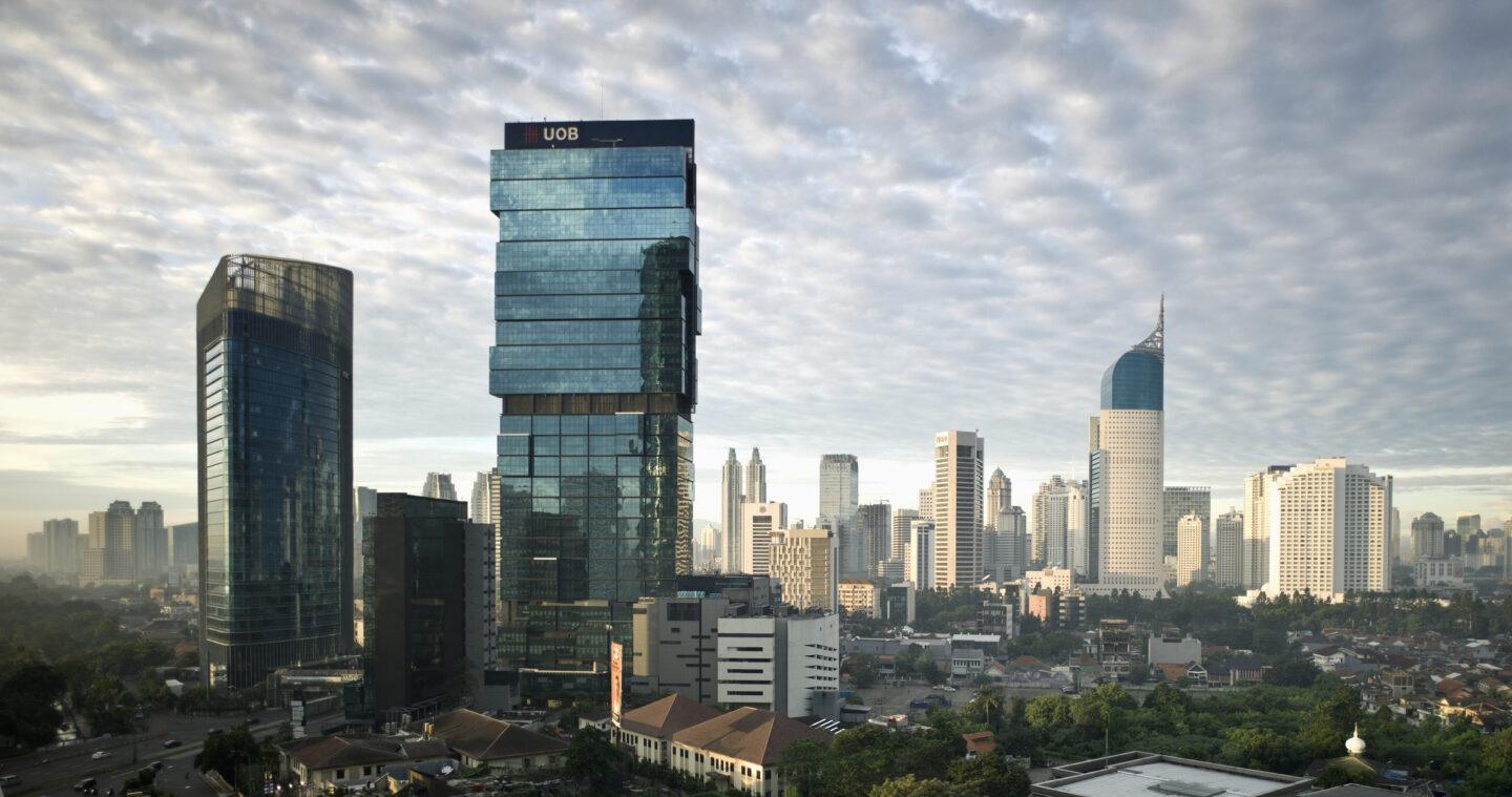 Na zdjęciu panorama Dżakarty