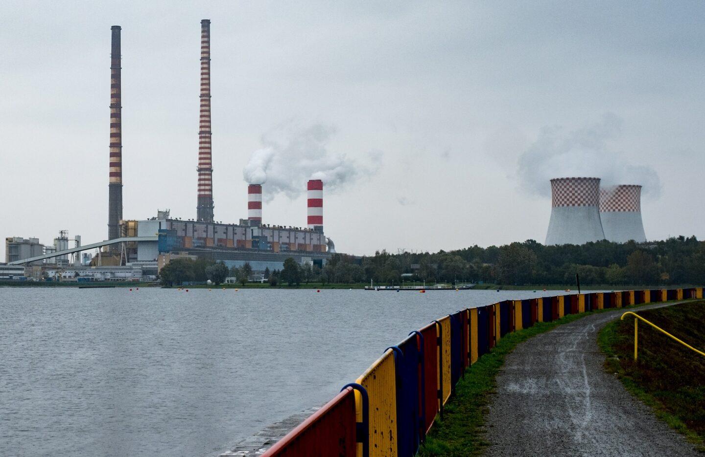 Na zdjęciu elektrownia PGE w Rybniku