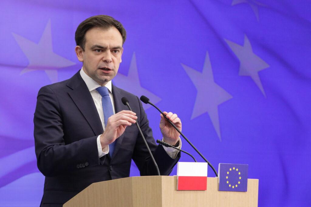 Na zdjęciu minister finansów Andrzej Domański