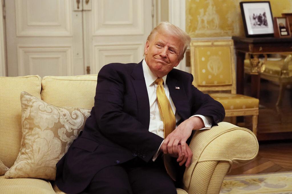 Na zdjęciu prezydent USA Donald Trump