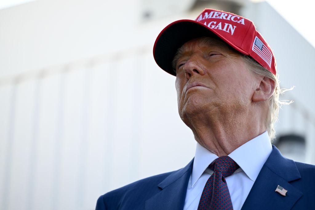 Donald Trump na zdjęciu z listopada 2024 r