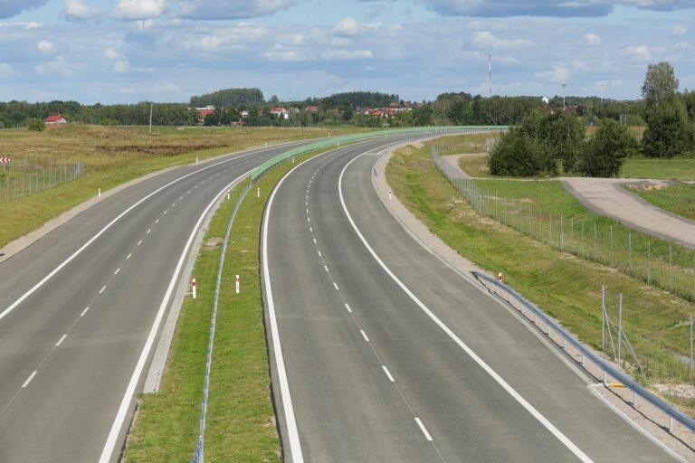 Na zdjęciu droga szybkiego ruchu