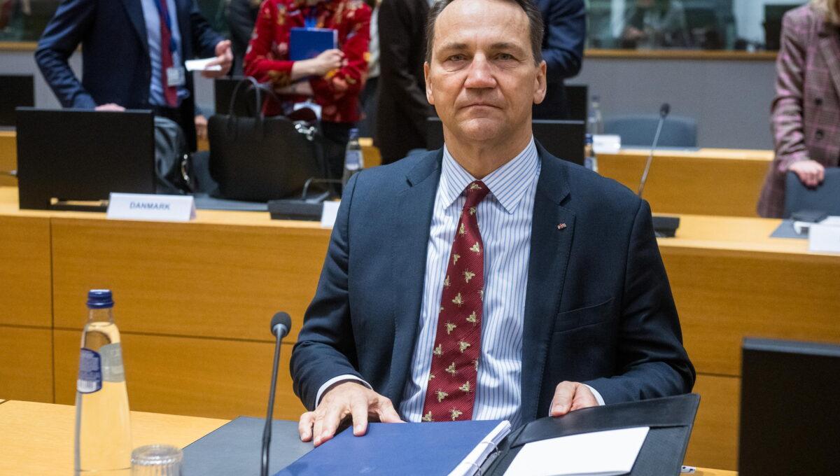 Na zdjęciu Radosław Sikorski