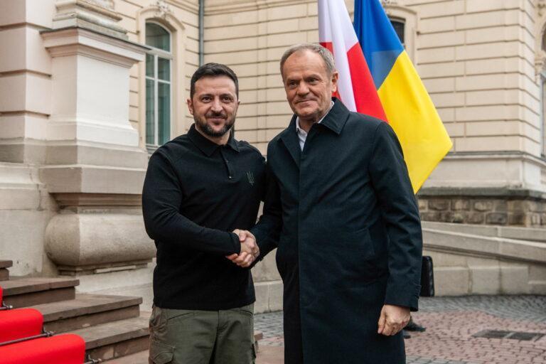 Donald Tusk, Wołodymyr Zełenski