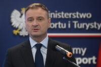 Na zdjęciu Sławomir Nitras, szef Ministerstwa Sportu i Turystyki