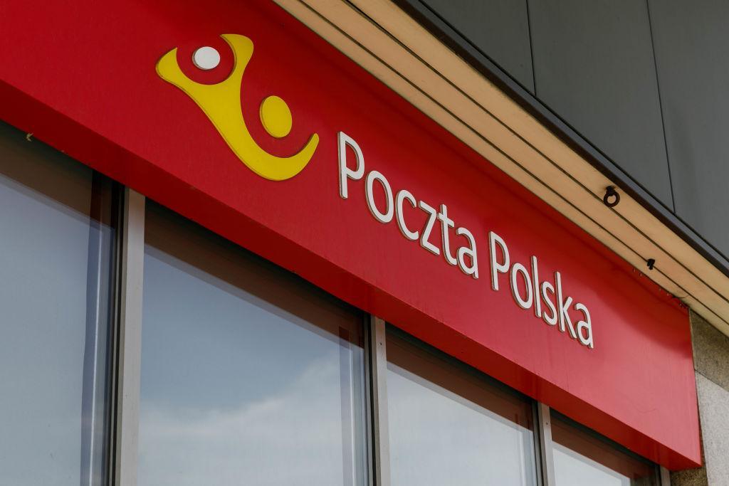 Zdjęcie przedstawia placówkę Poczty Polskiej