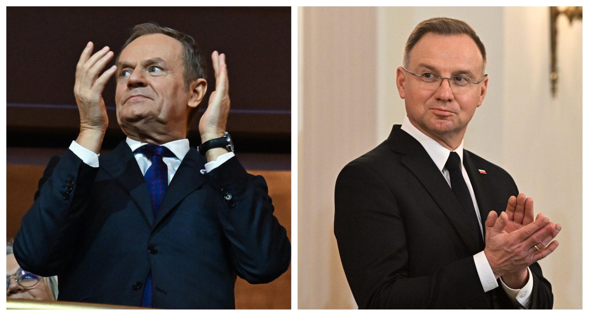 Donald Tusk, Andrzej Duda