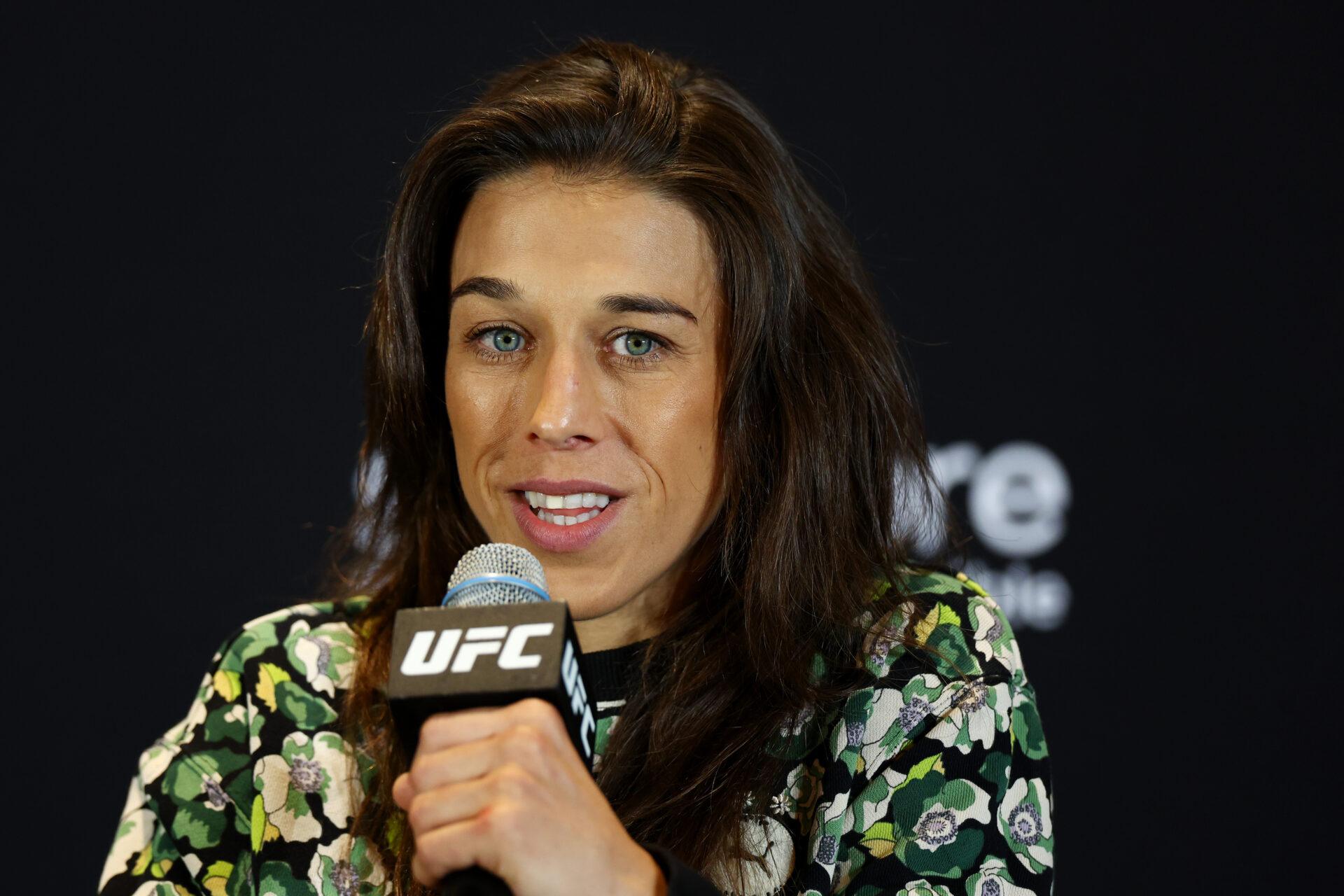 Na zdjęciu Joanna Jędrzejczyk, była gwiazda światowych sportów walki MMA