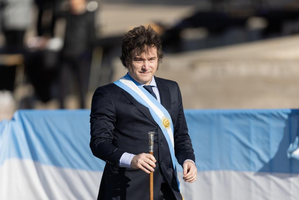 Prezydent Argentyny Javier Milei