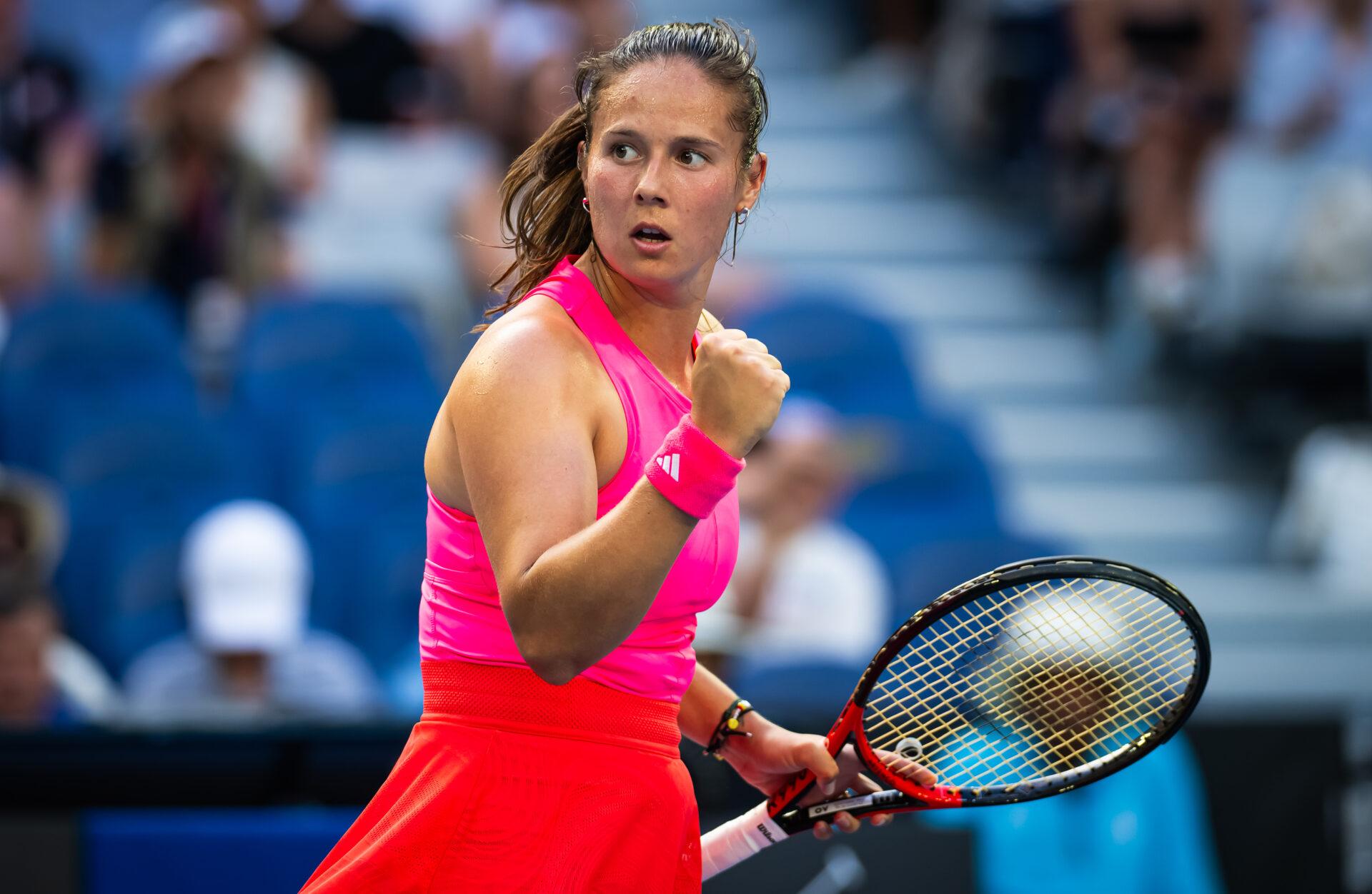 Na zdjęciu rosyjska tenisistka Daria Kasatkina podczas Australian Open 2025