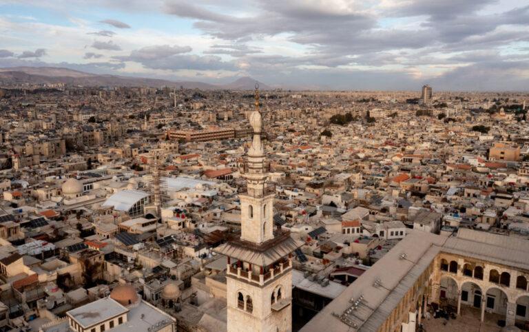 Na zdjęciu panorama Damaszku