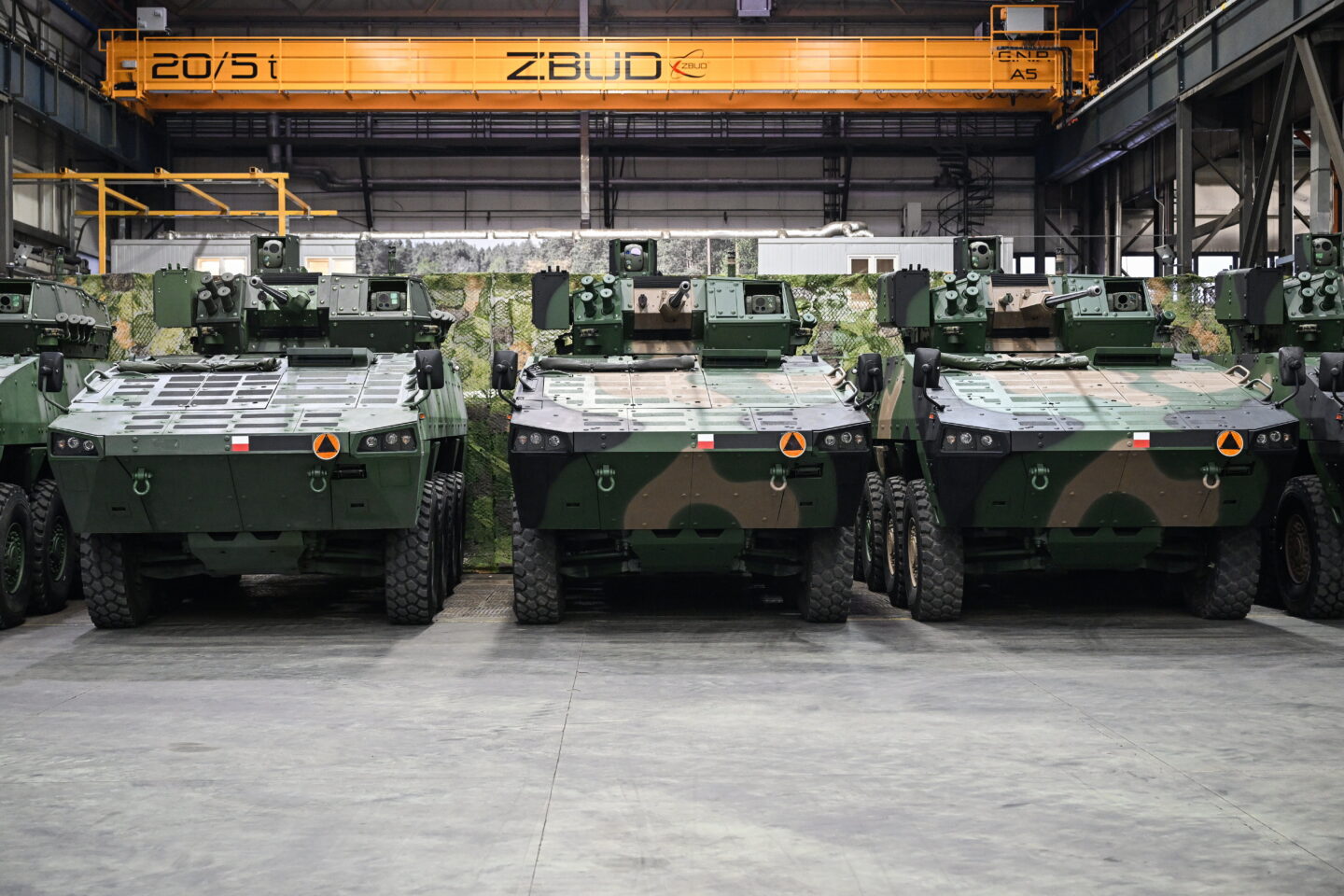 Na zdjęciu sprzęt wojskowy