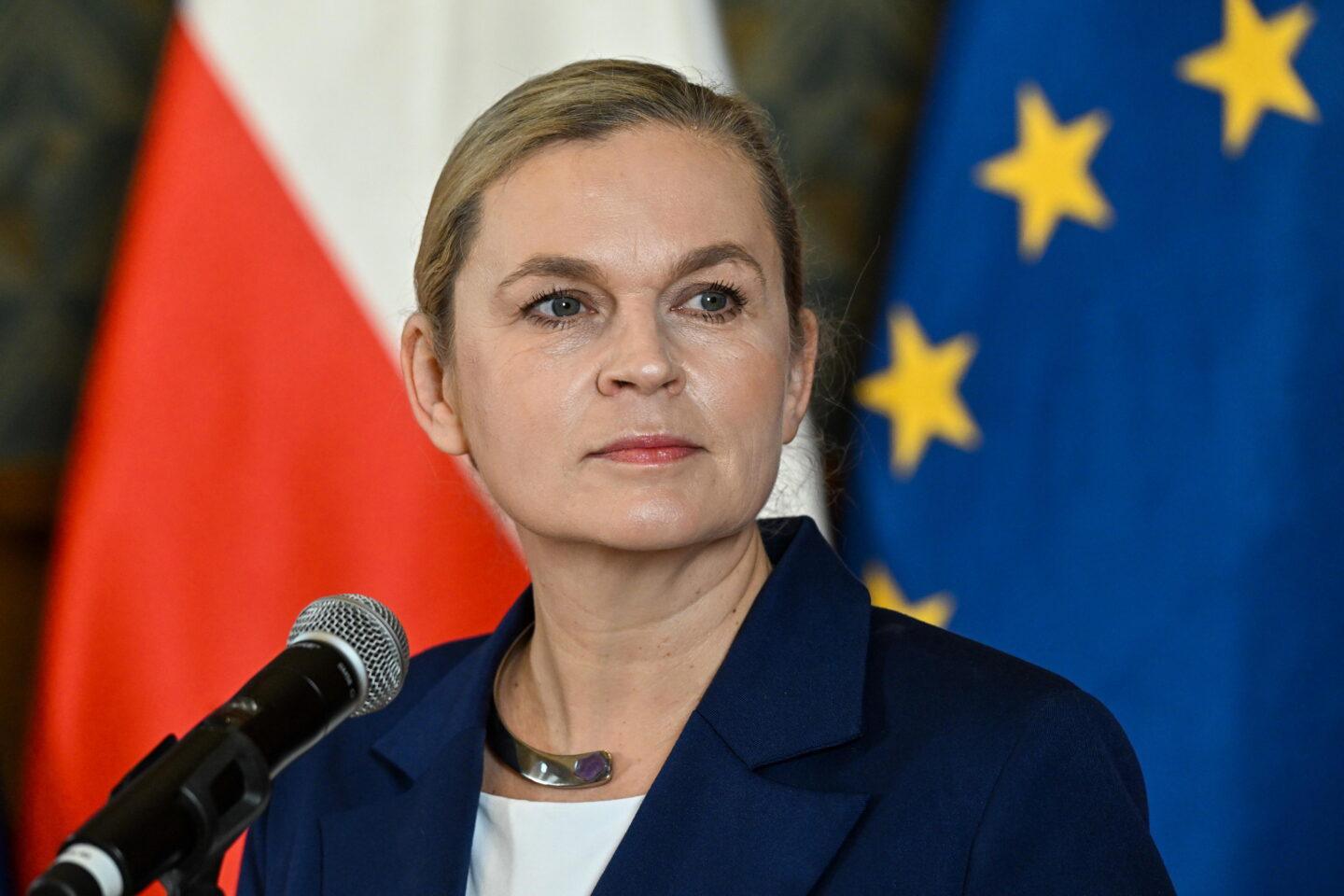 Na zdjęciu szefowa MEN Barbara Nowacka