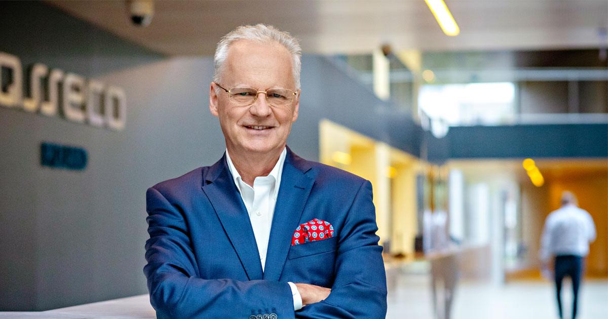 Na zdjęciu prezes i założyciel Asseco Adam Góral