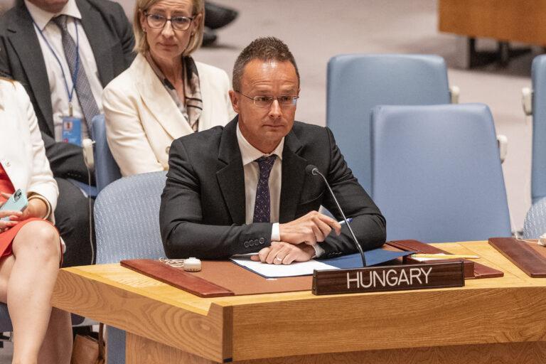 Minister Spraw Zagranicznych Węgier Peter Szijjarto