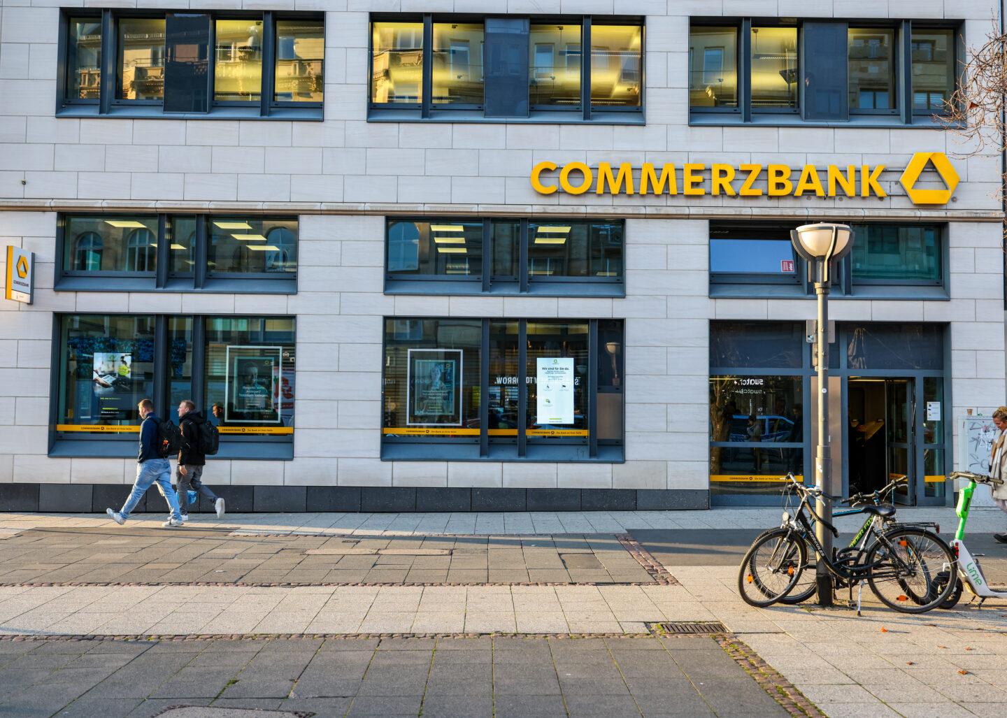 Placówka Commerzbanku we Frankfurcie (Niemcy)