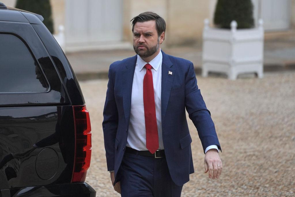 Na zdjęciu wiceprezydent USA J.D. Vance