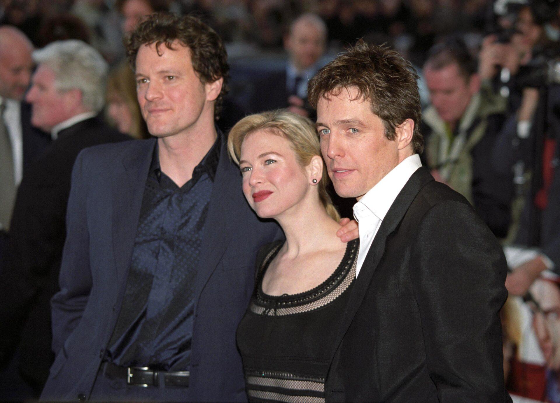 Colin Firth, Renée Zellweger and Hugh Grant