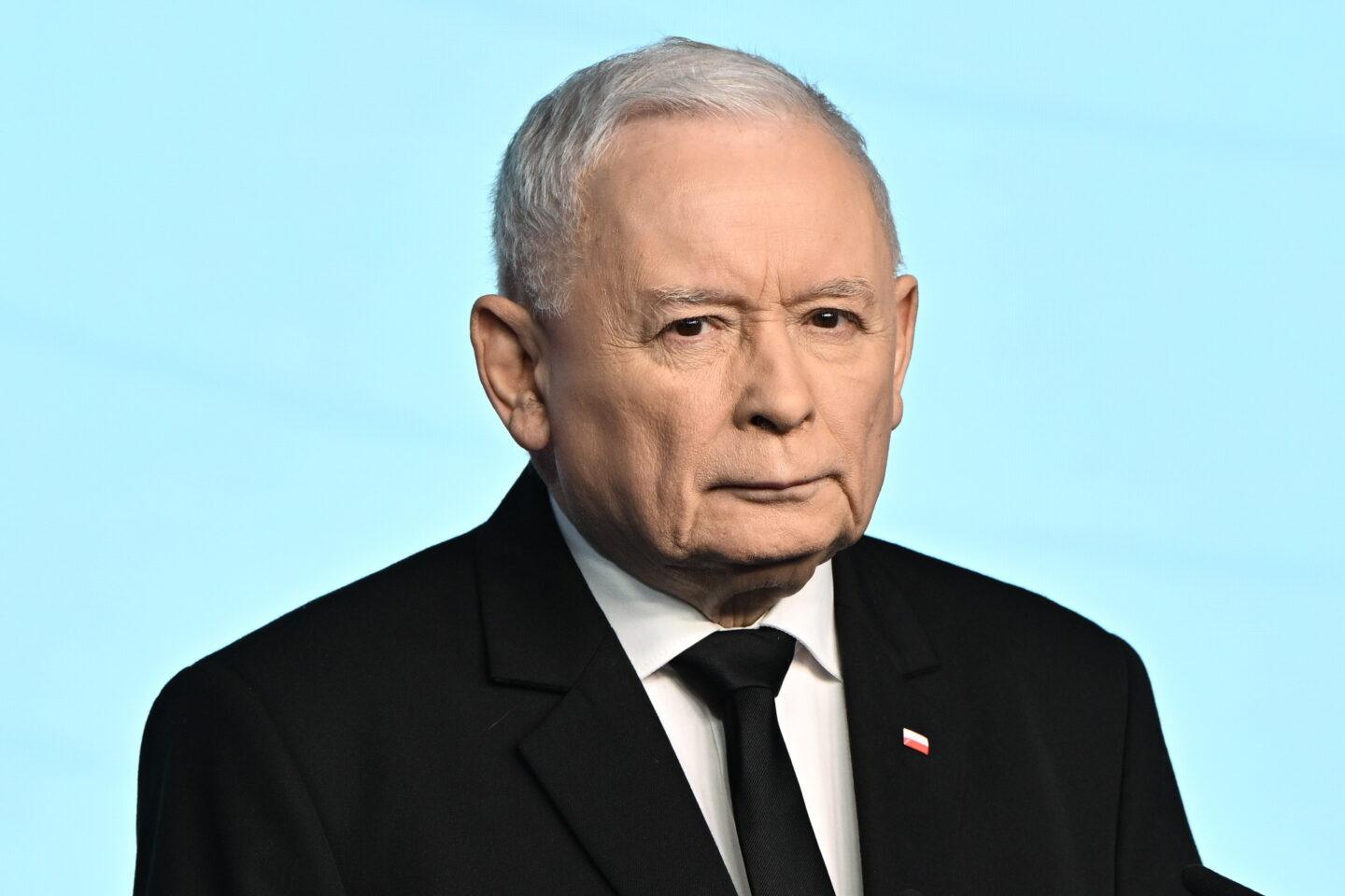 Na zdjęciu prezes PiS Jarosław Kaczyński