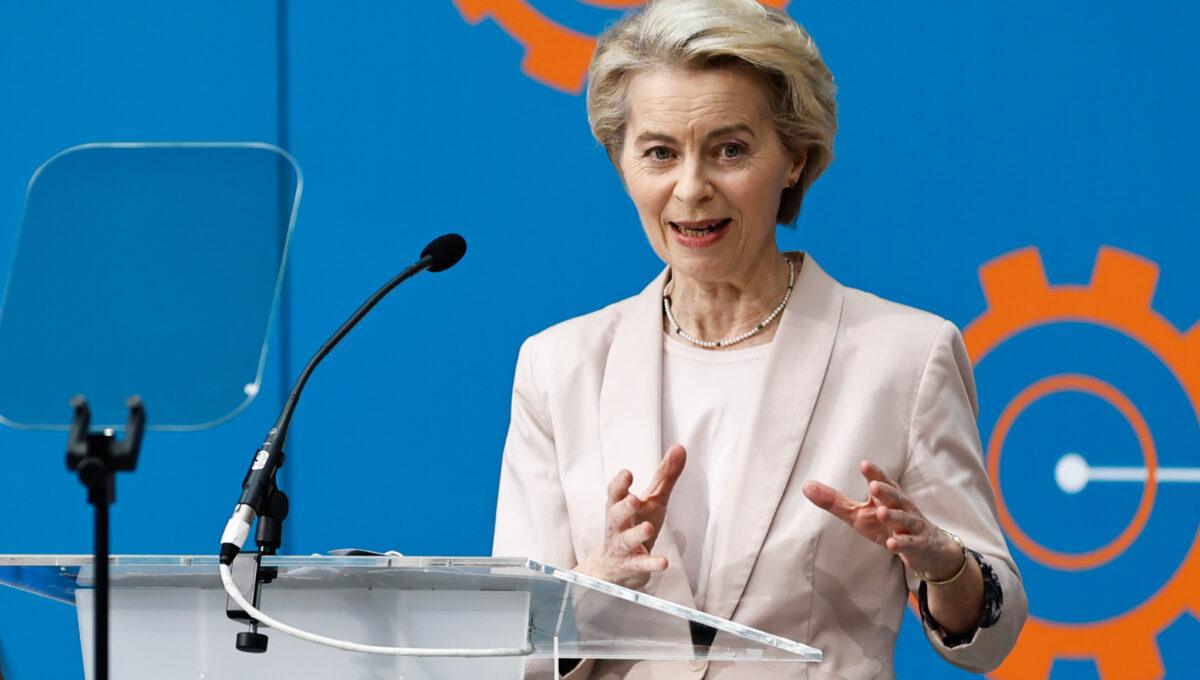 Na zdjęciu Ursula von der Leyen