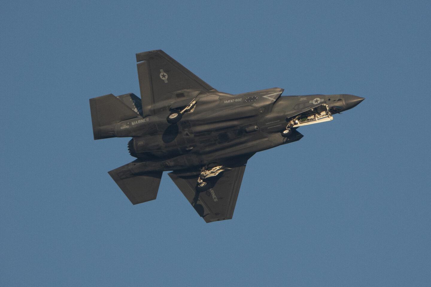 Na zdjęciu amerykański Lockheed Martin F-35 Lightning II
