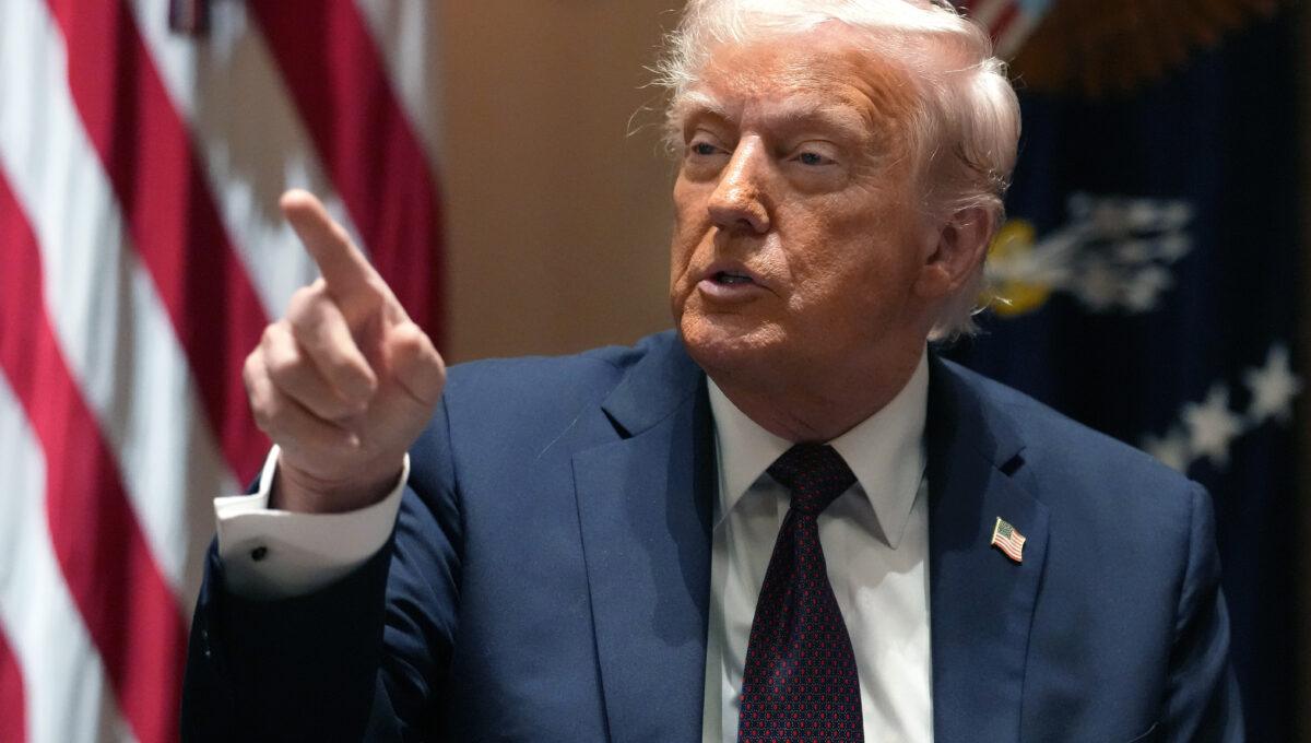 Na zdjęciu Donald Trump