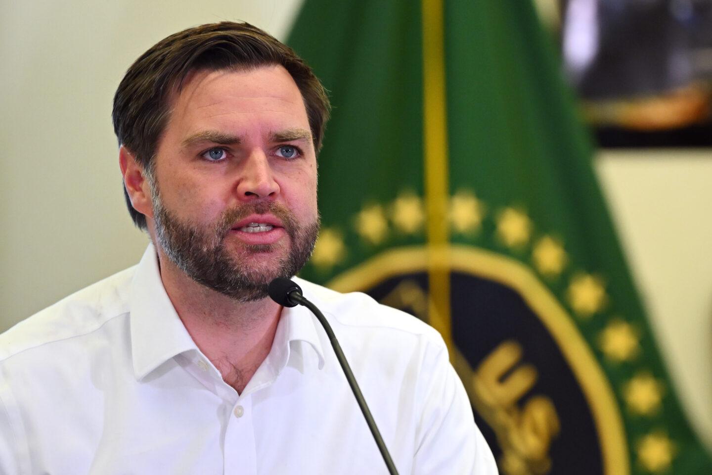 Na zdjęciu wiceprezydent USA JD Vance