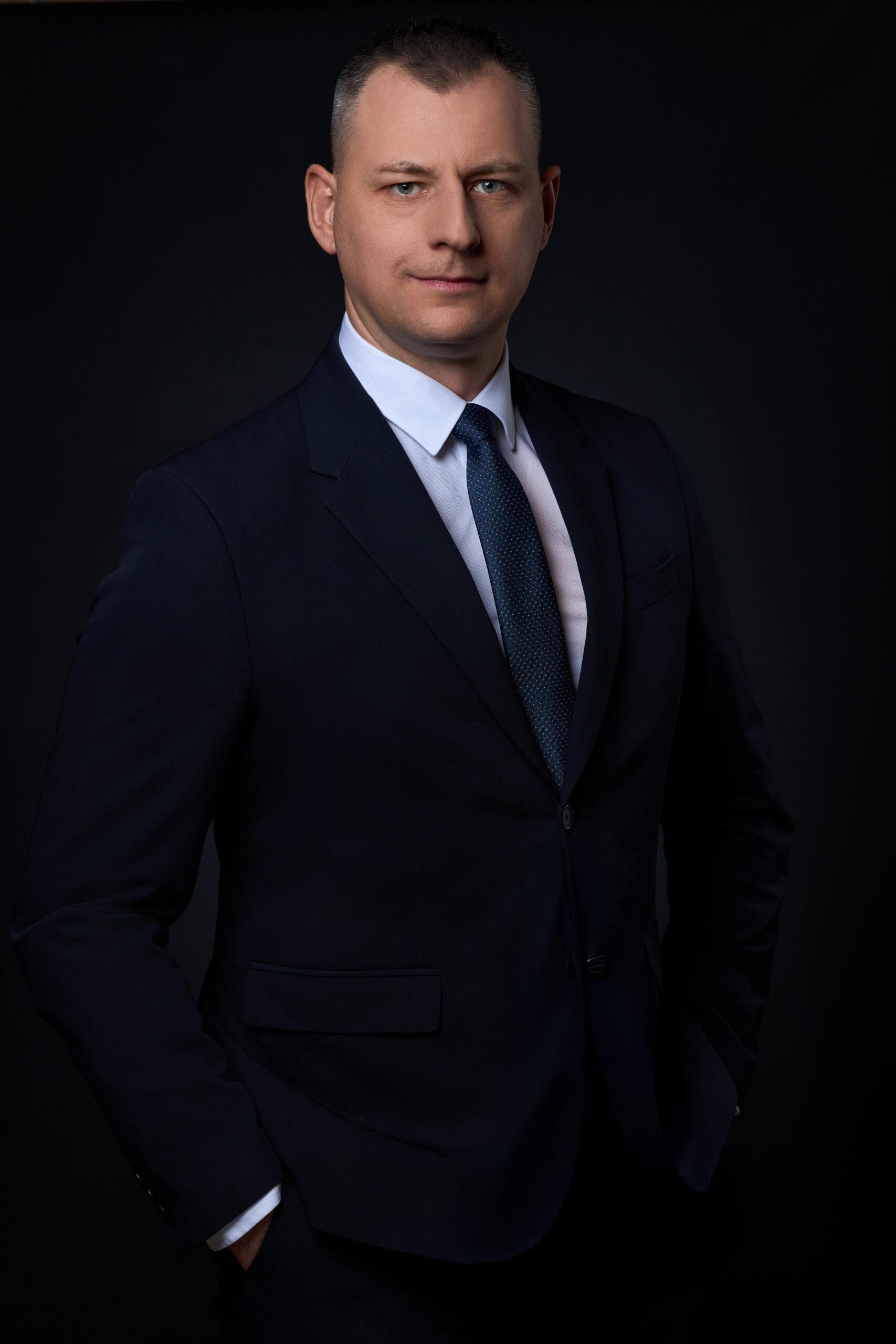 Na zdjęciu Łukasz Chaberski