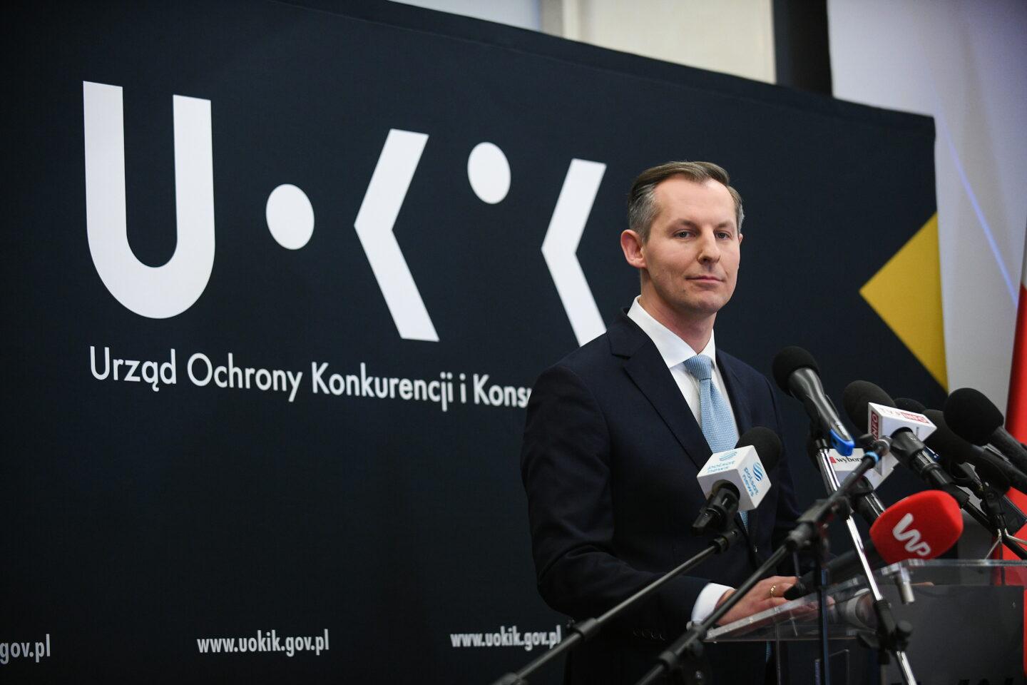 Prezes Urzędu Ochrony Konkurencji i Konsumentów Tomasz Chróstny