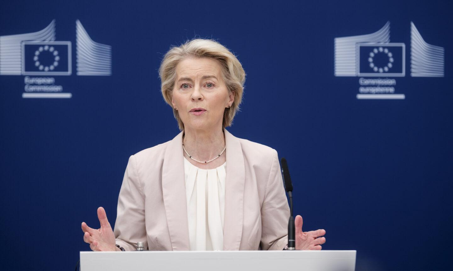 Ursula von der Leyen, przewodnicząca Komisji Europejskiej