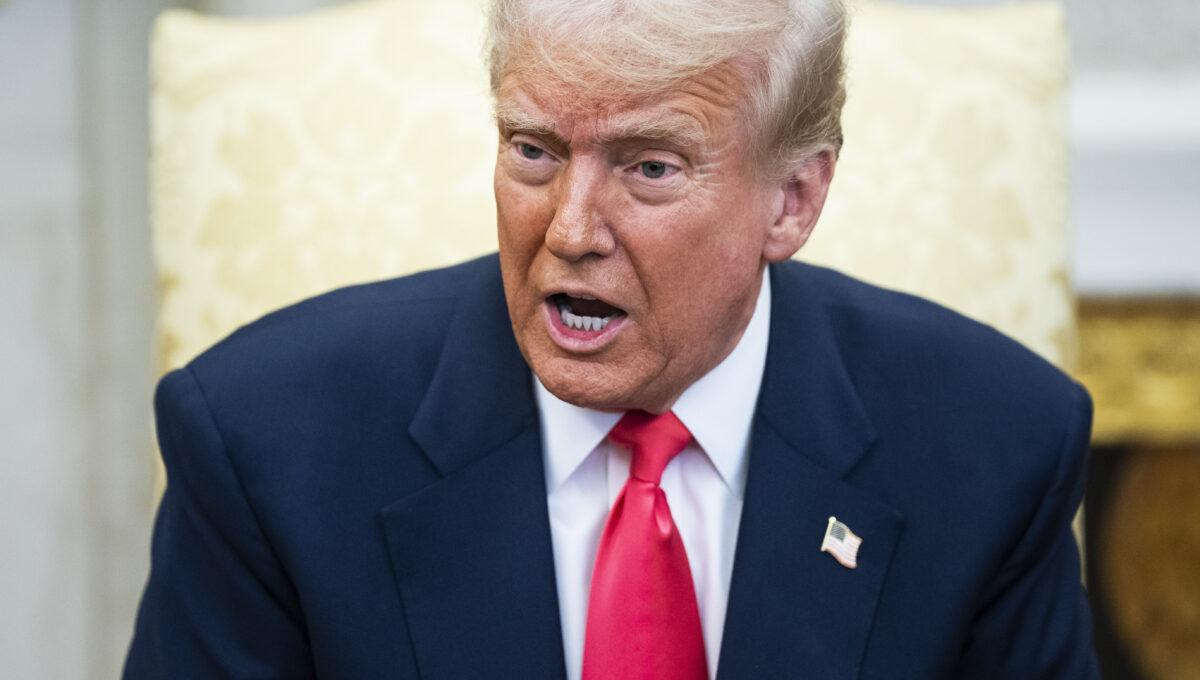 Na zdjęciu prezydent USA Donald Trump