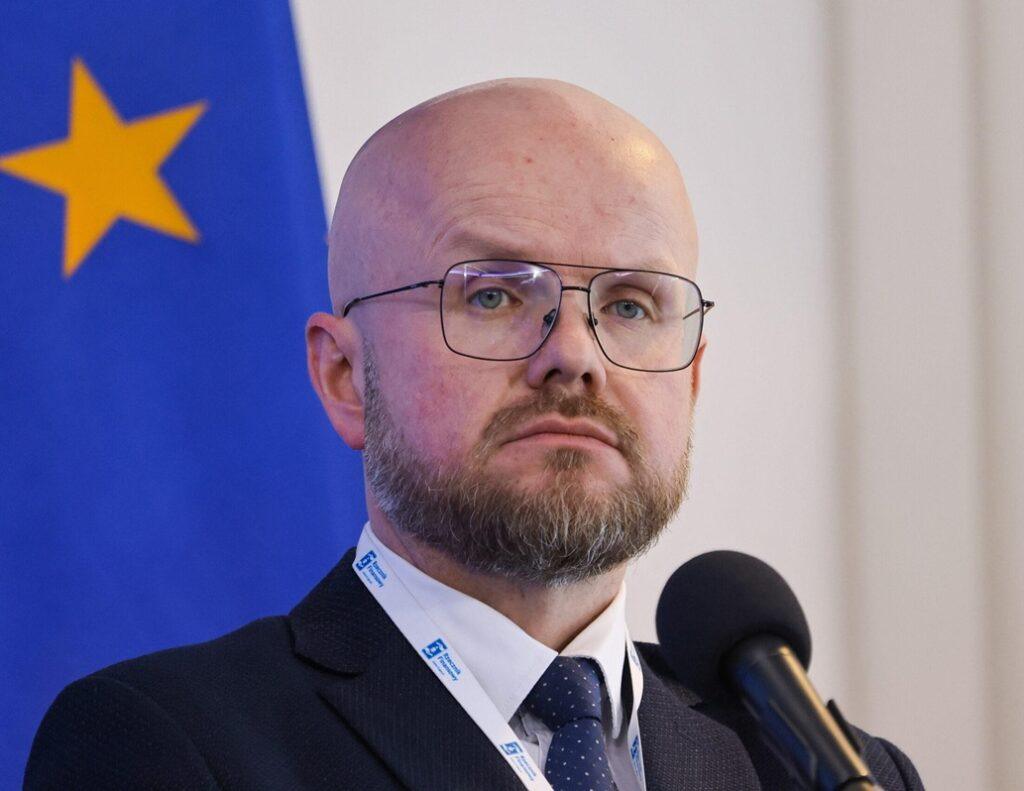 Michał Ziemiak, rzecznik finansowy kwadrat, fot. PAP