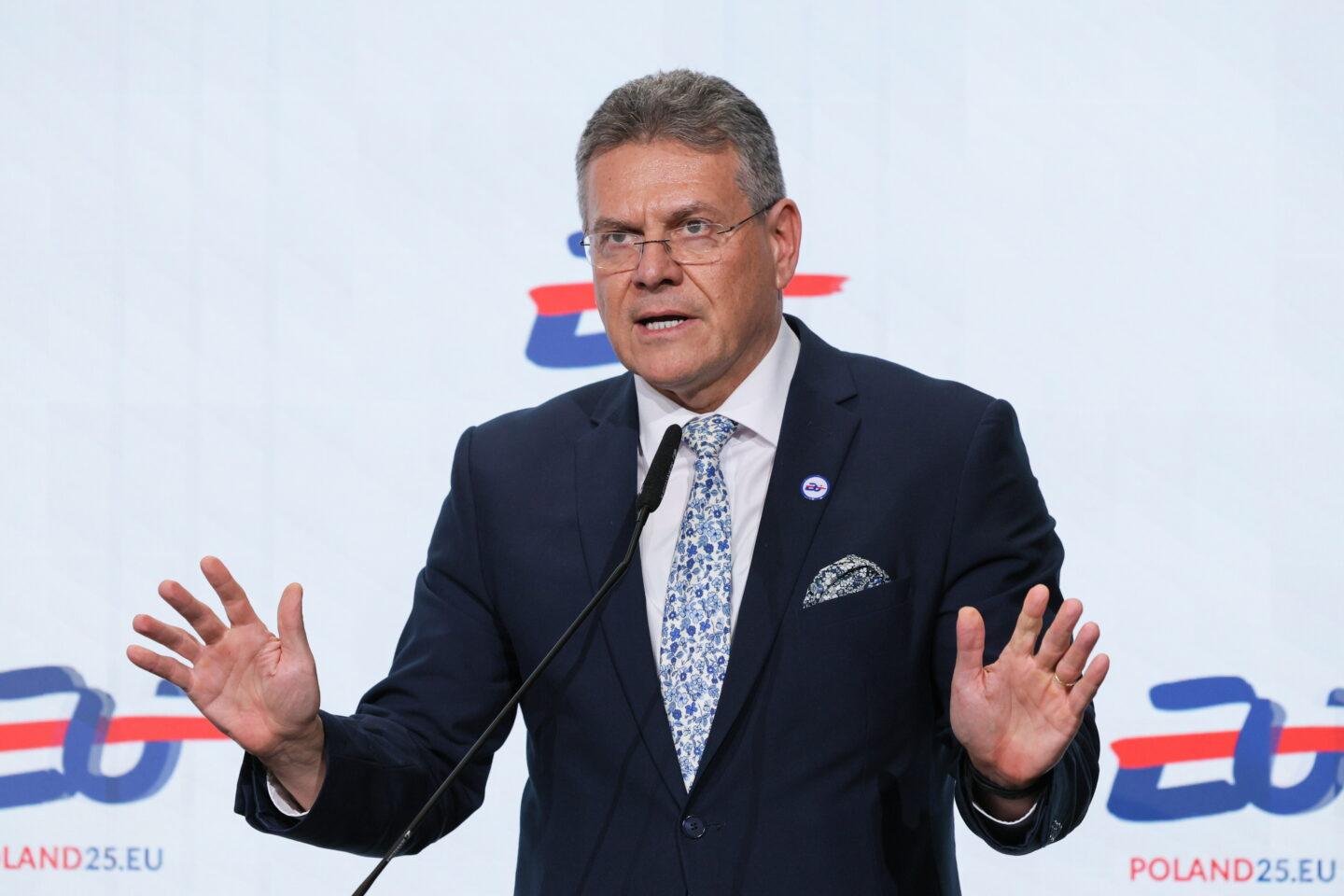 Na zdjęciu Marosz Szefczovicz