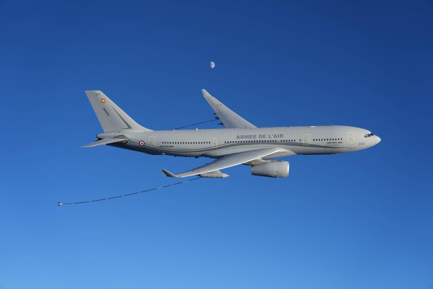 Francuski Airbus A330 MRTT w locie